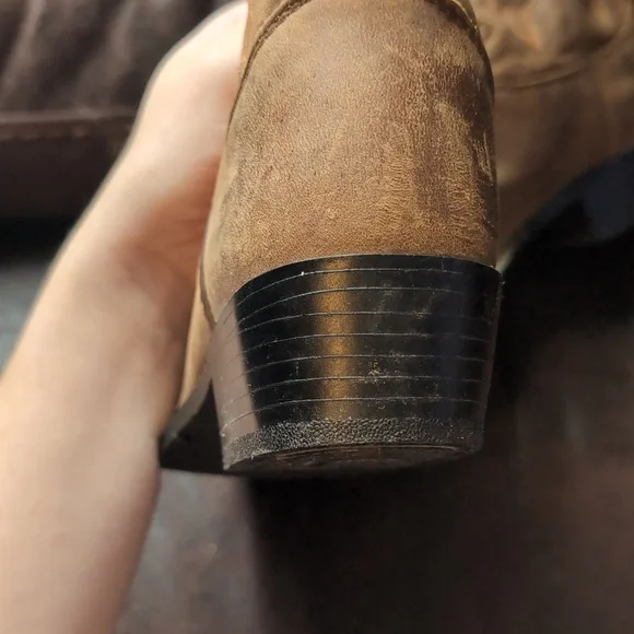 Justin Boot Co. Youth Bay Apache Cowboy Boots - Picture 9 of 9